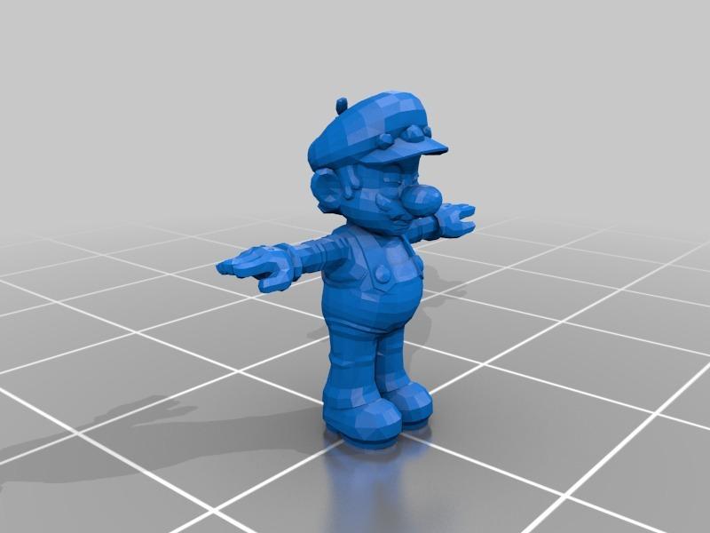 [SSBB] Mario (T-Posed)