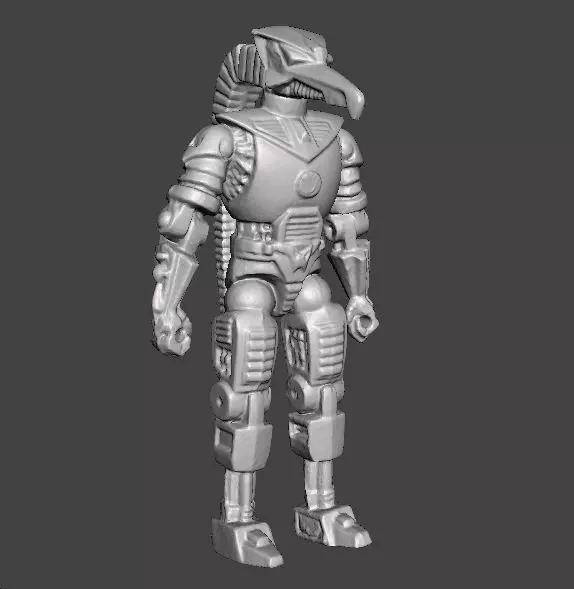 CAPTAIN POWER SOARON 1986 TOY 4 INCH FIGURE BIO DREAD