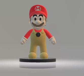 Cartoon Plumber Hero 3D printable model
