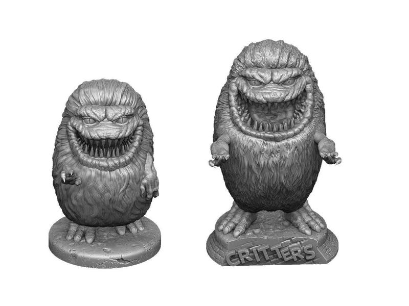 CRITTERS 2 OPTIONS FOR 3D PRINT STL