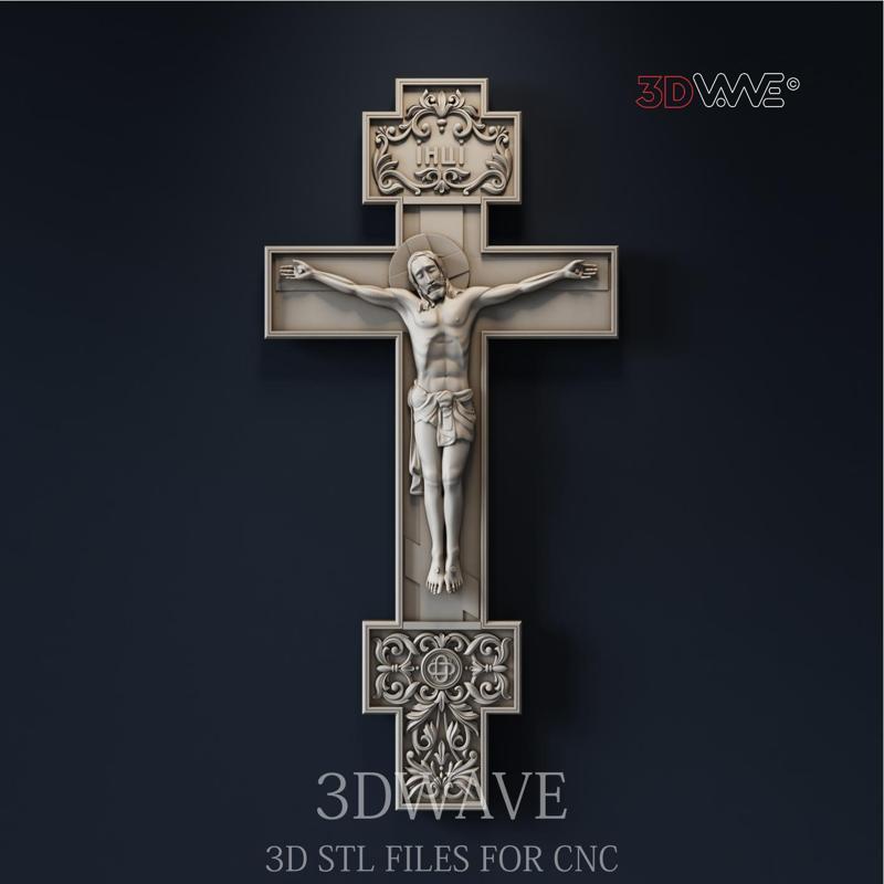 JESUS 3d stl model for CNC