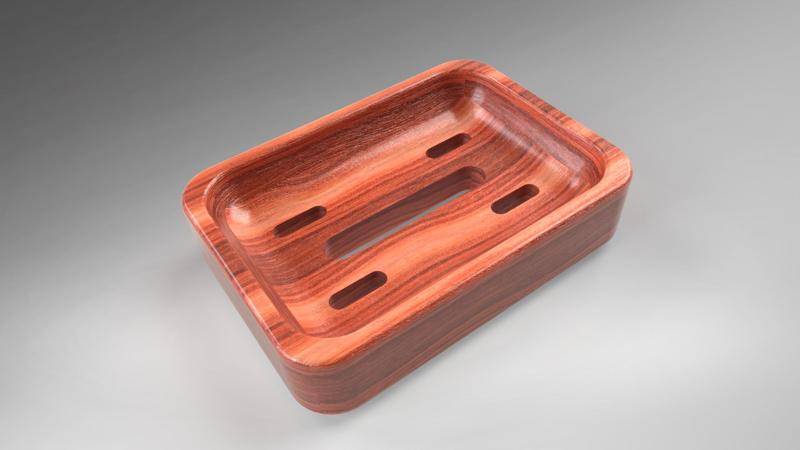 Soap Holder STL File – Minimalist 3D Print Design with Water Drain Slots