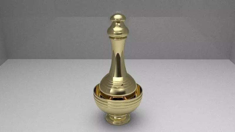 Jar for pour water of dedication