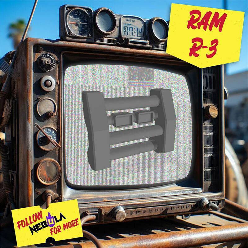 Police Ram 1:64 R3 Gaslands 3D STL files