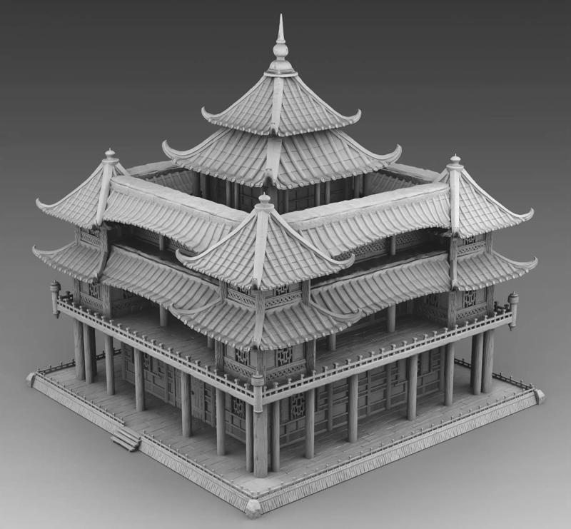 Chinese great palace