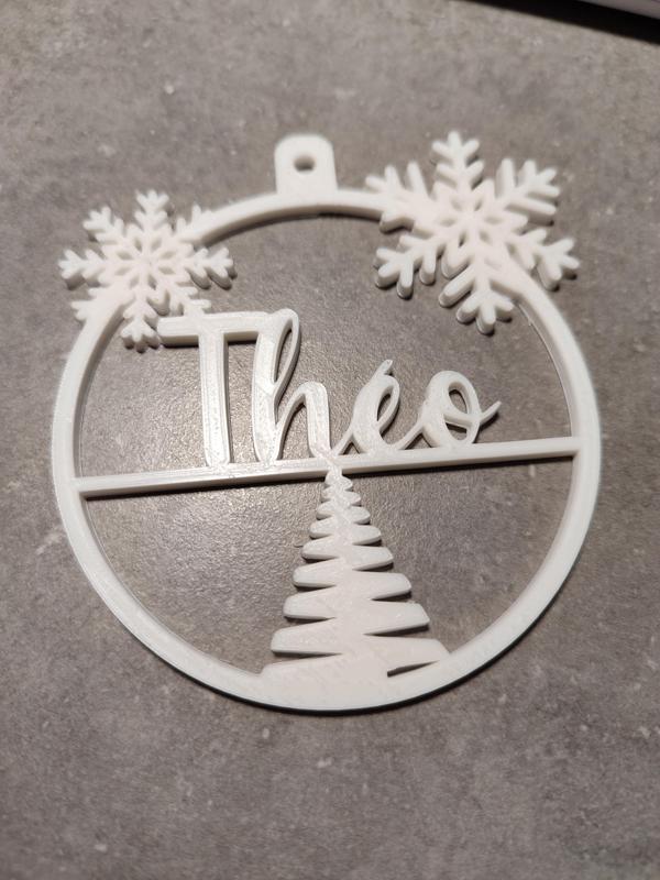 Theo Christmas bauble