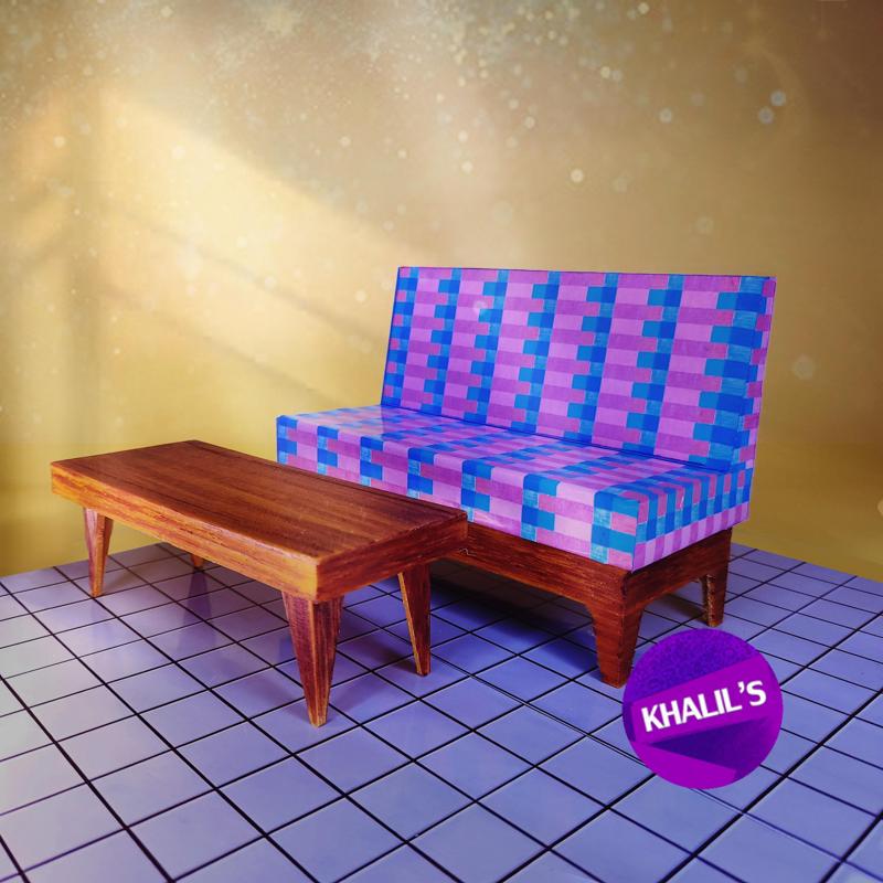 Barbie, Dream House 1962, Sofa and Table ,DOLL SOFA and Table ,Tressy 1960's SOFA ,RAINBOW HIGH DOLL SOFA and Table ,OMG DOLL SOFA, DOLL FURNITURE. DOLL HOUSE