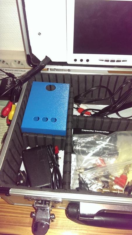 Boitier pour mallette FPV avec sortie RCA