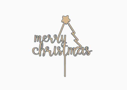 merry christmas topper