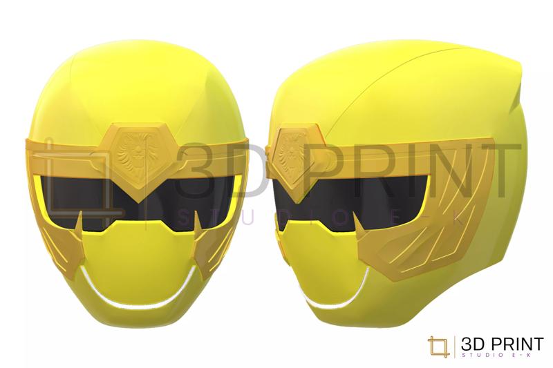 Power Rangers Ninja Storm Yellow Ranger helmet