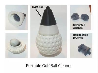 Portable Golf Ball Washer