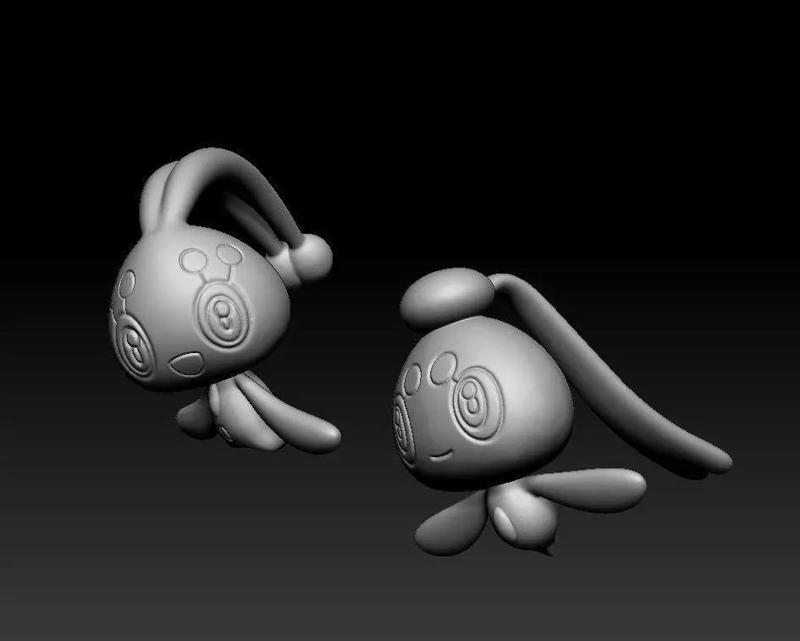 Pokemon Manaphy and Phione