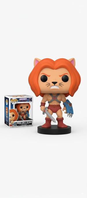 Funko Pop Lion-O x He-Man | Crossover STL 3D Thundercats Master of Universe