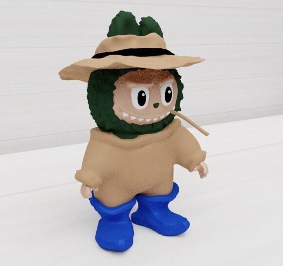 LABUBU Monster | model 2 gardener