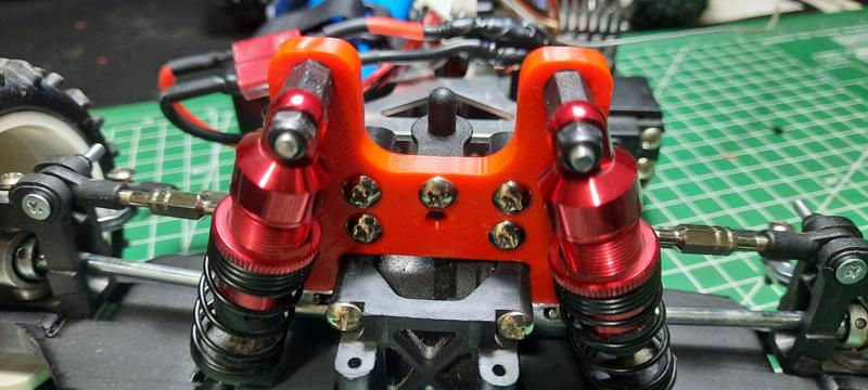 reely buggy shock absorber tower