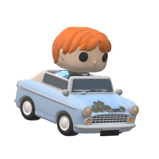 POP RON WEASLEY FLYING CAR