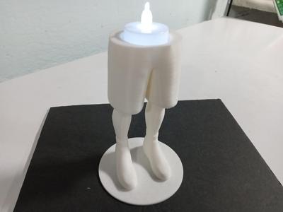 Basketball Tealight Stand works with my Basketball lights that I sell here