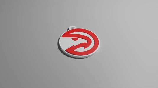Atlanta Hawks KeyRing