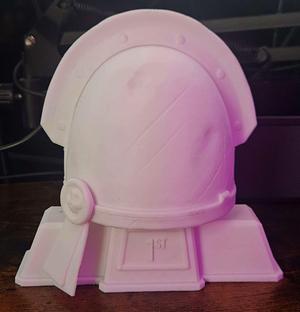 Table top trophy space pauldron
