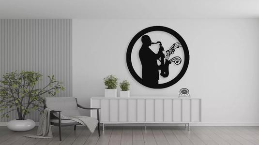 Saxophone Player Wall Decor