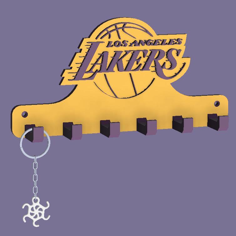 Los Angeles Lakers NBA KEYS HOLDER WALL