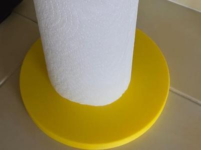 Kitchen towel holder for big roll