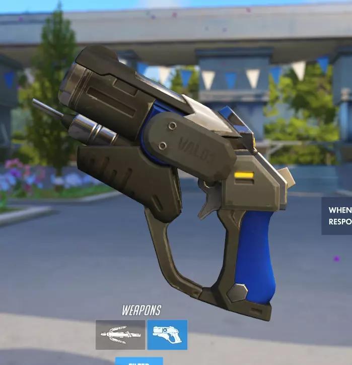 Mercy combat medic gun Overwatch