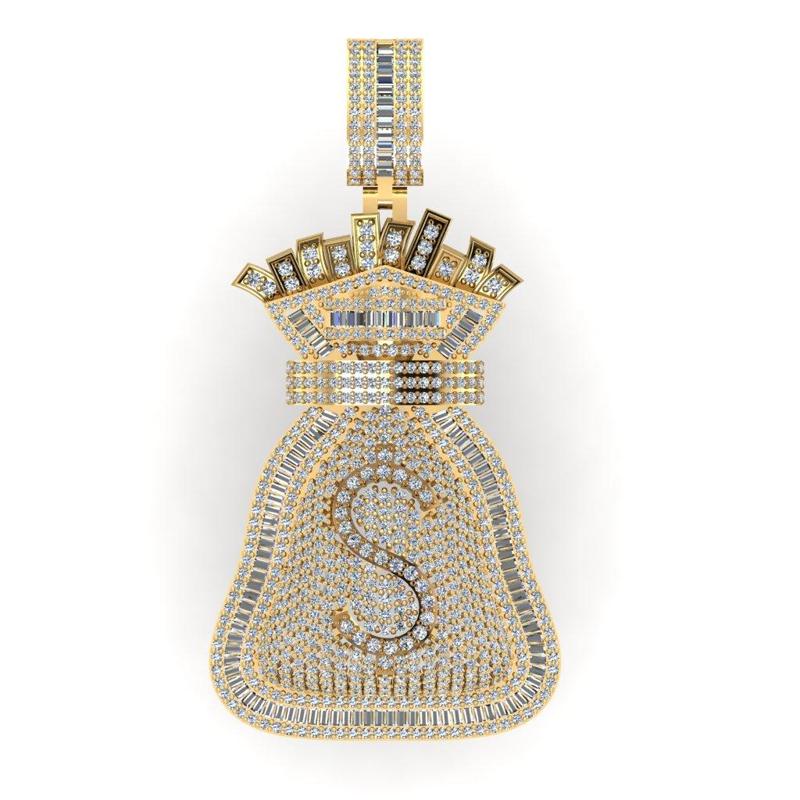 s  money bag pendant