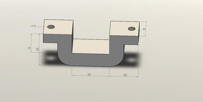 Mount for Ikea LERBERG trestle
