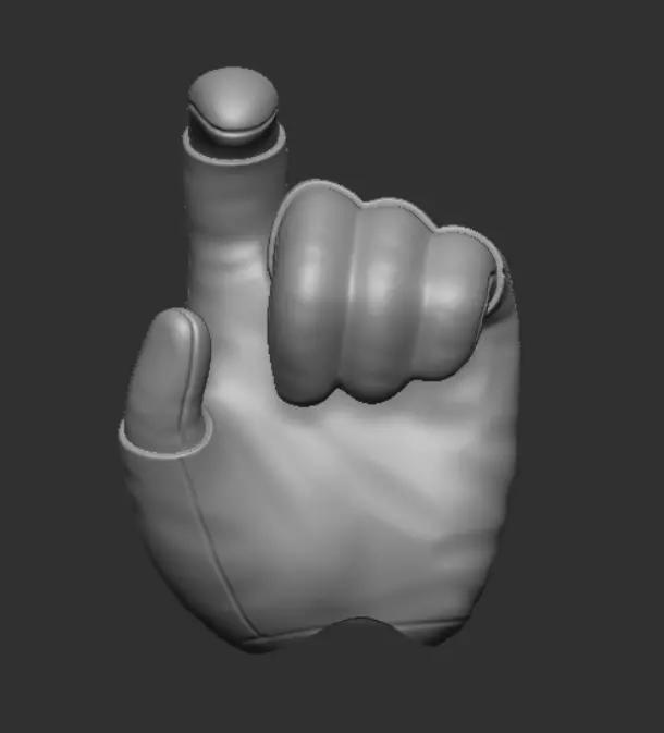 Hot Toys style Boba Fett hands