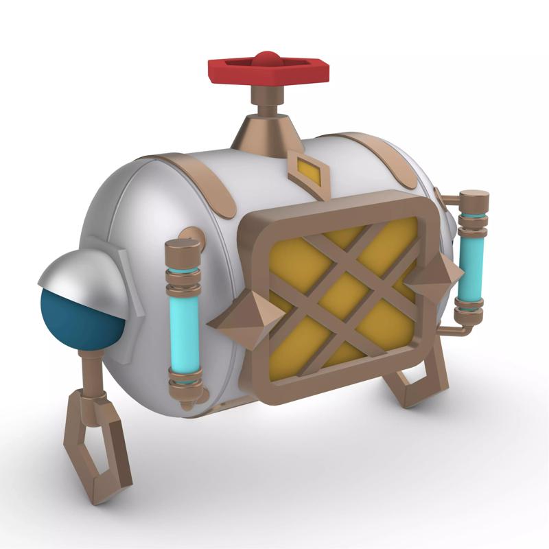 Freminet Diving Backpack from Genshin Impact Cosplay