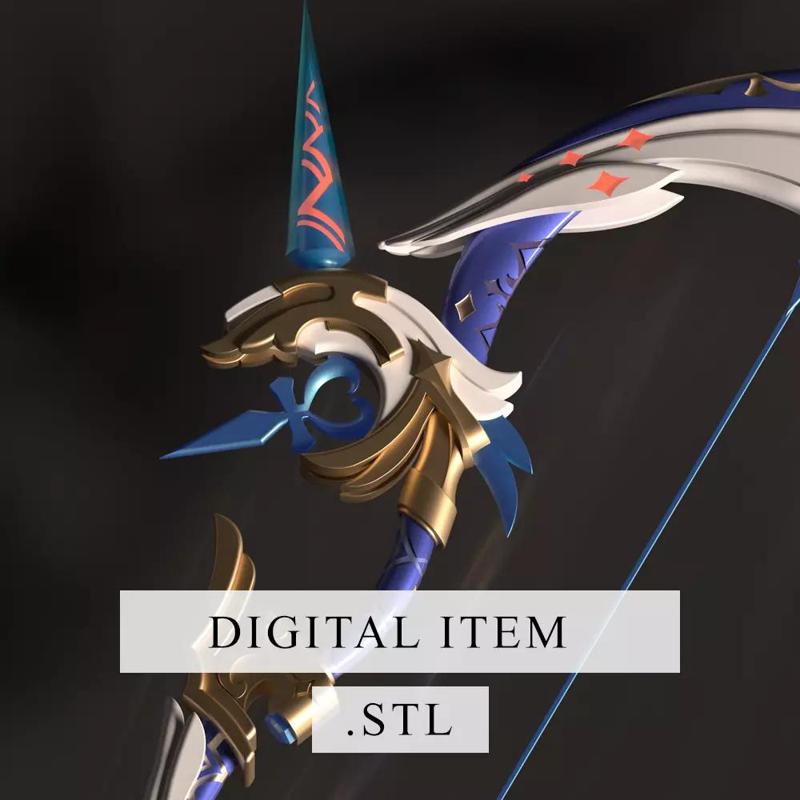 Genshin Impact - Amos Bow - 3d file -stl
