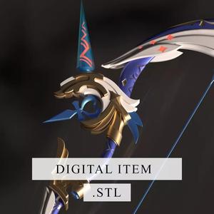 Genshin Impact - Amos Bow - 3d file -stl