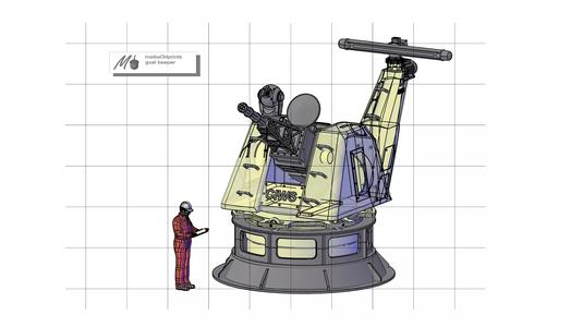 Goalkeeper Naval Close In Weapon System