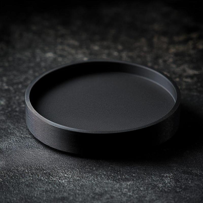 Noir Trinket Tray – Sleek and Minimalist Jewelry Holder for Modern Spaces