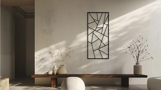 Geometric Abstract Wall Art Panel