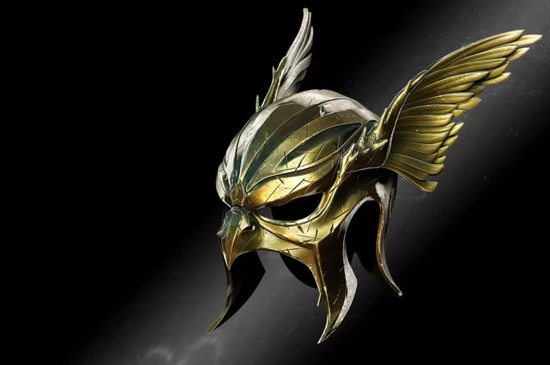 Hawkman helmet
