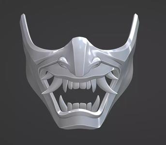 Hannya Demon Oni Samurai Mask