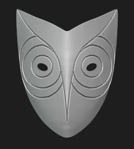 Hidden Leaf Anbu Horned Owl Mask