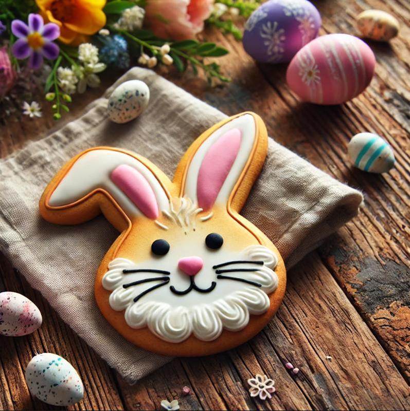 🐰🍪 Easter Bunny Cookie Cutter (10cm) – STL File 📐🎨