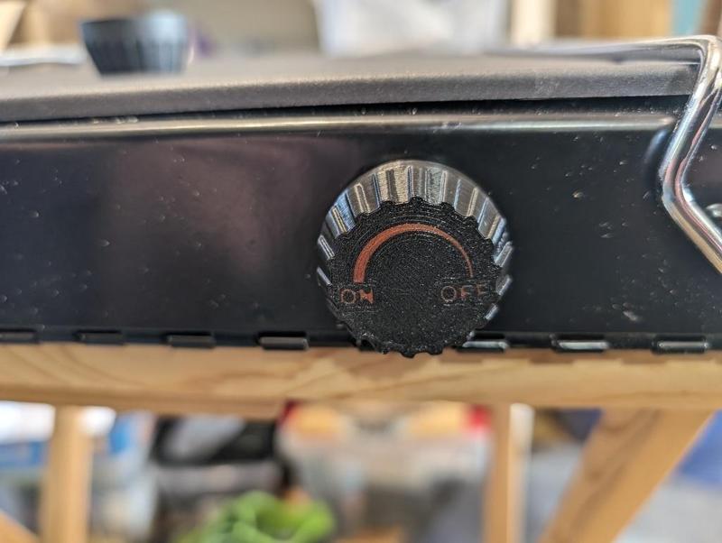 Stove dial replacement compatible with Ozard stove.