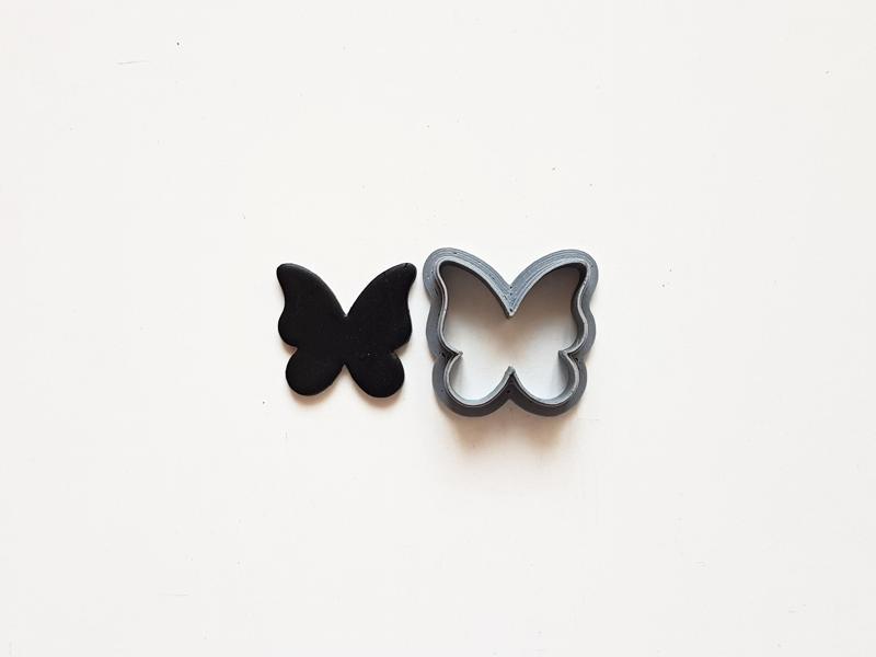 LONG BUTTERFLY CLAY CUTTER SET