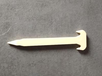 tarp stake or tent canvas