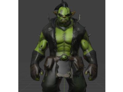Orc Warrior stl