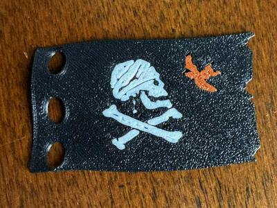 Jack Sparrows Flag for LEGOs 10365