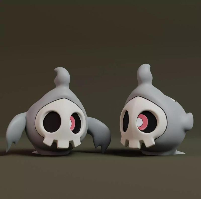 Pokemon - Duskull with 2 poses