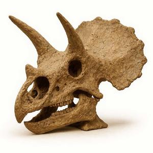 Triceratops skull