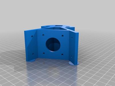 customized Kossel LM8UU 1515 extrusion