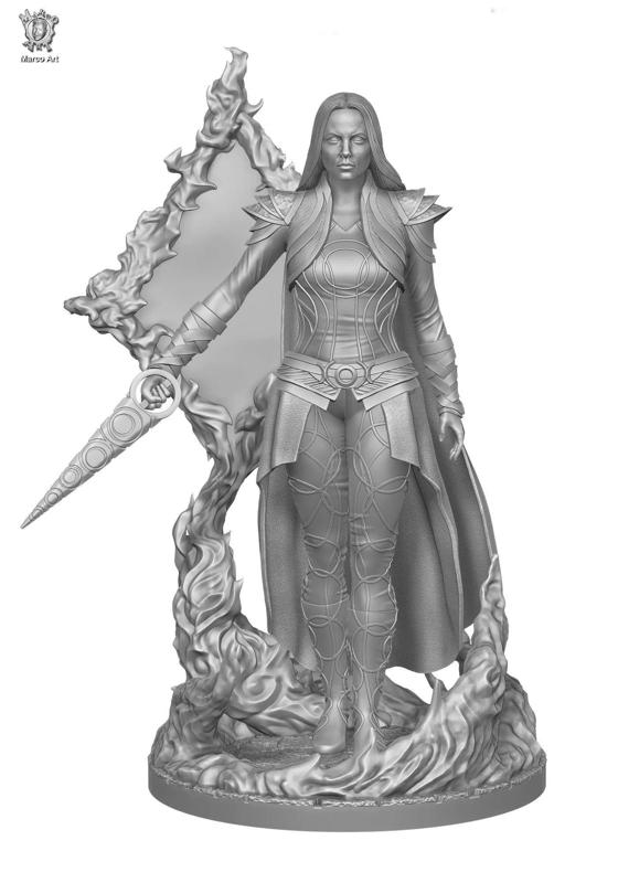 Marvel Doctor Strange Clea stl file