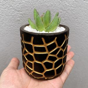 Small stone Pot mold - Include Pot file for print - You can make pots of any size you want for your plants